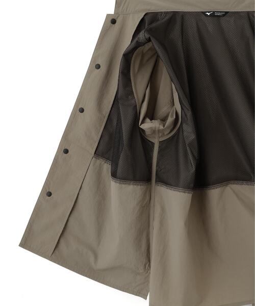 MARGARET HOWELL(マーガレットハウエル)の「RECYCLED TASLAN NYLON TAFFETA SHIRT(シャツ/ブラウス・メンズ・ベージュ系その他4/ネイビー系1・MEDIUM/LARGE/X-LARGE)」の9枚目の写真