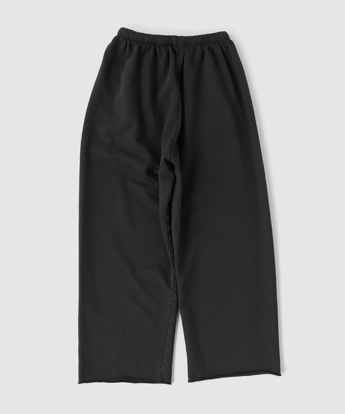 Gabriela Coll Garments(ガブリエラコールガーメンツ)の「G.C.G(ガブリエラコールガーメンツ)FLEECE FLAP POCKET TROUSERS(スラックス・メンズ・ブラック・2/1)」の2枚目の写真