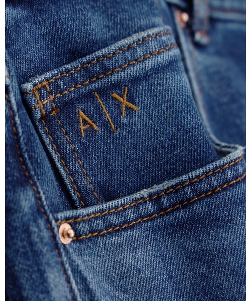 ARMANI EXCHANGE(アルマーニエクスチェンジ)の「【A|X アルマーニ エクスチェンジ】ダークブルーウォッシュ コンフォートストレート デニムパンツ_J98 COMFORT STRAIGHT(デニムパンツ・メンズ・ダークブルー・29inch/32inch/31inch/30inch/33inch)」の8枚目の写真