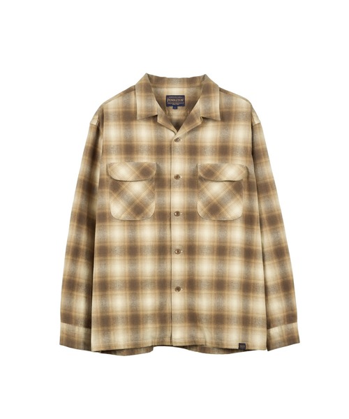 PENDLETON（ペンドルトン）の「PENDLETON-Open Collar Shirt（シャツ/ブラウス・メンズ・ブルー/レッド/ベージュ・M/L）」の4枚目の写真