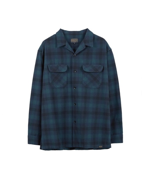 PENDLETON（ペンドルトン）の「PENDLETON-Open Collar Shirt（シャツ/ブラウス・メンズ・ブルー/レッド/ベージュ・M/L）」の6枚目の写真