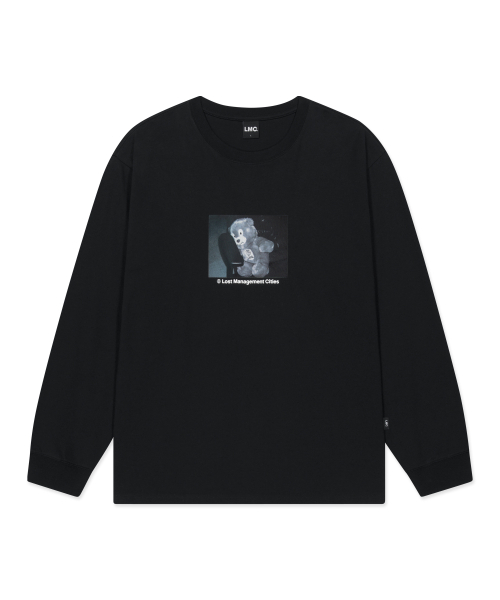 LMCの「PHOTO BEAR LONG SLV TEE black(Tシャツ/カットソー・レディース・その他・SMALL/X-LARGE/LARGE/MEDIUM)」の1枚目の写真
