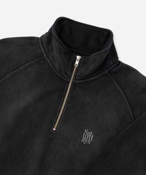 Saturdays NYC（サタデーズ ニューヨークシティ ）の「K.K Pullover Sweatshirt（スウェット・メンズ・グレー/スミクロ・M/S/L/XL）」の4枚目の写真