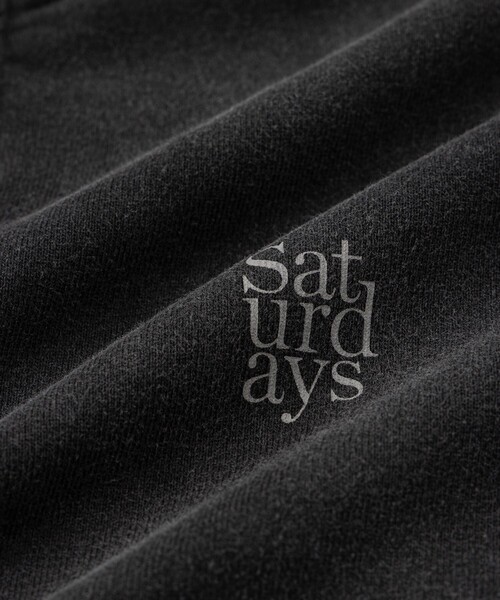 Saturdays NYC（サタデーズ ニューヨークシティ ）の「K.K Pullover Sweatshirt（スウェット・メンズ・グレー/スミクロ・M/S/L/XL）」の8枚目の写真