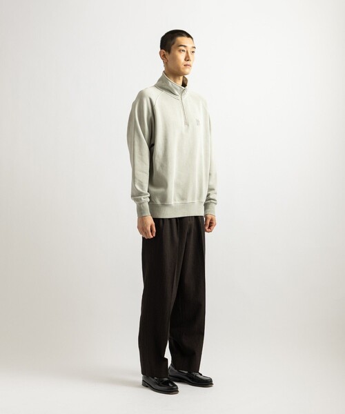 Saturdays NYC（サタデーズ ニューヨークシティ ）の「K.K Pullover Sweatshirt（スウェット・メンズ・グレー/スミクロ・M/S/L/XL）」の11枚目の写真