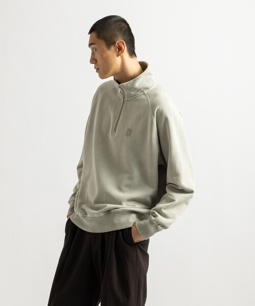 Saturdays NYC（サタデーズ ニューヨークシティ ）の「K.K Pullover Sweatshirt（スウェット・メンズ・グレー/スミクロ・M/S/L/XL）」の20枚目の写真