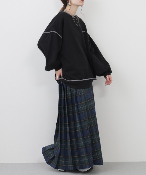 POU DOU DOU(プードゥドゥ)の「プルオーバー 長袖(Tシャツ/カットソー・レディース・ブラック・M)」の10枚目の写真