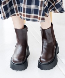 grounds/グラウンズ】《STUDIOUS別注》 ZIP MOOPIE BOOTS/ジップ