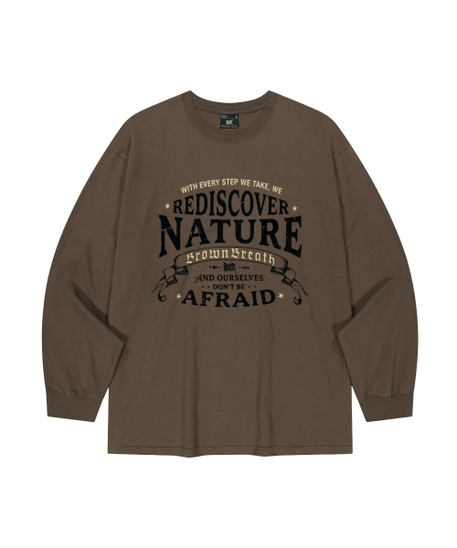 BROWNBREATH(ブラウンブレス)の「ヴィンテージ BB ロゴ ロングスリーブ(Tシャツ/カットソー・レディース・ブラウン/ブラック・LARGE/X-LARGE/MEDIUM/SMALL)」の10枚目の写真
