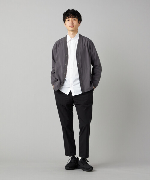 COMME CA MEN（コムサメン）の「【撥水】〔TEXBRID〕4WAYテック シャツ（シャツ/ブラウス・メンズ・ホワイト/ブラック・M/L）」の3枚目の写真