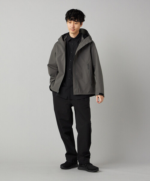 COMME CA MEN（コムサメン）の「【撥水】〔TEXBRID〕4WAYテック シャツ（シャツ/ブラウス・メンズ・ホワイト/ブラック・M/L）」の8枚目の写真
