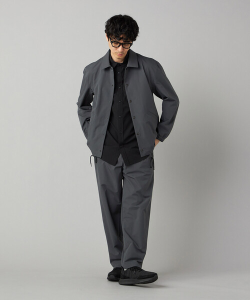 COMME CA MEN（コムサメン）の「【撥水】〔TEXBRID〕4WAYテック シャツ（シャツ/ブラウス・メンズ・ホワイト/ブラック・M/L）」の11枚目の写真
