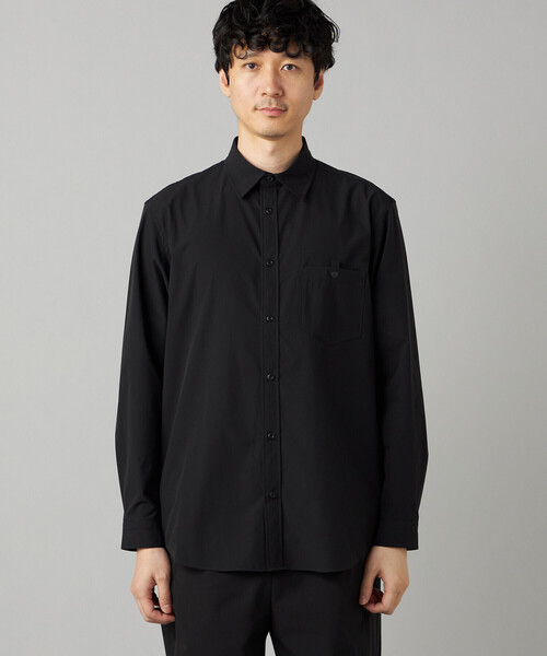 COMME CA MEN（コムサメン）の「【撥水】〔TEXBRID〕4WAYテック シャツ（シャツ/ブラウス・メンズ・ホワイト/ブラック・M/L）」の13枚目の写真