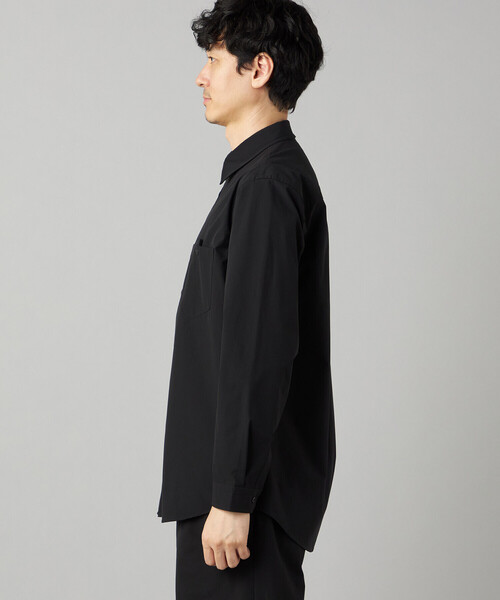 COMME CA MEN（コムサメン）の「【撥水】〔TEXBRID〕4WAYテック シャツ（シャツ/ブラウス・メンズ・ホワイト/ブラック・M/L）」の14枚目の写真
