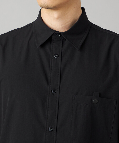 COMME CA MEN（コムサメン）の「【撥水】〔TEXBRID〕4WAYテック シャツ（シャツ/ブラウス・メンズ・ホワイト/ブラック・M/L）」の16枚目の写真