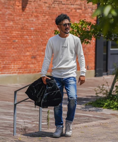 adamsJUGGLER(アダムスジャグラー)の「RTEG MF/OPロンティー(Tシャツ/カットソー・メンズ・ホワイト/ブラック・S/M/L/XL/XXL)」の7枚目の写真