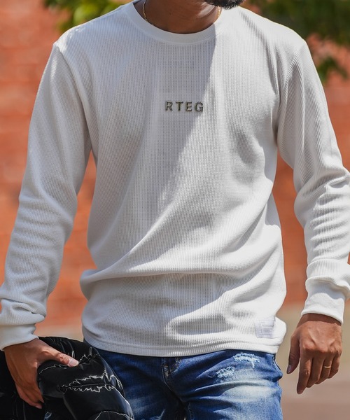 adamsJUGGLER(アダムスジャグラー)の「RTEG MF/OPロンティー(Tシャツ/カットソー・メンズ・ホワイト/ブラック・S/M/L/XL/XXL)」の17枚目の写真