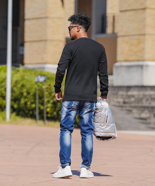 adamsJUGGLER(アダムスジャグラー)の「RTEG MF/OPロンティー(Tシャツ/カットソー・メンズ・ホワイト/ブラック・S/M/L/XL/XXL)」の12枚目の写真