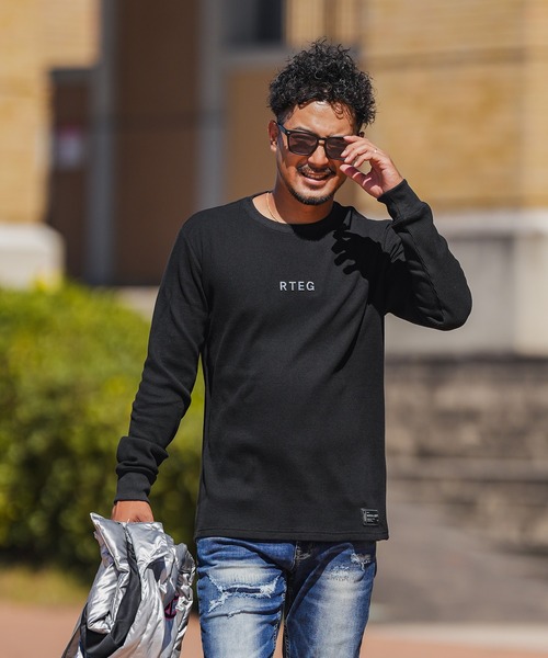 adamsJUGGLER(アダムスジャグラー)の「RTEG MF/OPロンティー(Tシャツ/カットソー・メンズ・ホワイト/ブラック・S/M/L/XL/XXL)」の21枚目の写真