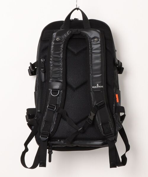 MAKAVELIC(マキャベリック)の「【NO】【MAKAVELIC】【MAKAVELICマキャベリック MONARCA CP312】(バックパック/リュック・メンズ・ブラック・FREE)」の2枚目の写真