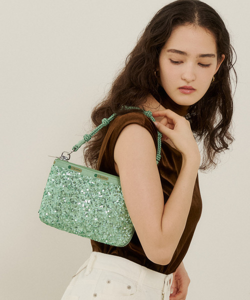LeSportsac｜レスポートサックのショルダーバッグ（グリーン・カーキ