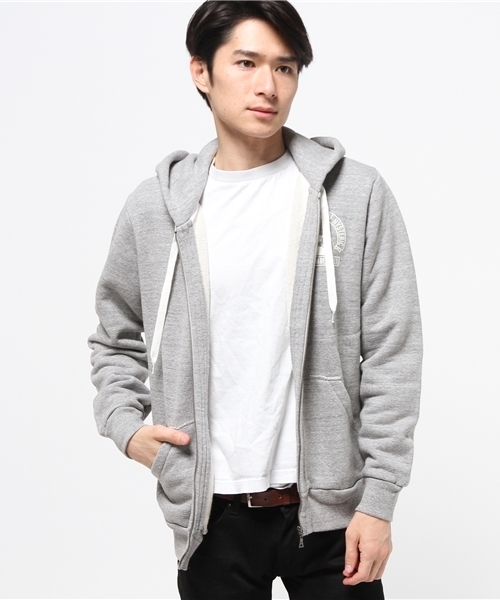 HYSTERIC GLAMOUR（ヒステリックグラマー）の「SOUND CLUB pt PK（パーカー・メンズ・トップグレー/チャコールグレー/ネイビー・SMALL/MEDIUM/LARGE）」の6枚目の写真