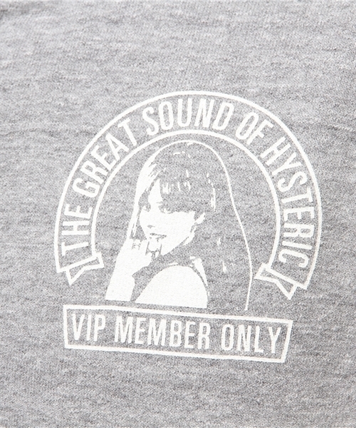 HYSTERIC GLAMOUR（ヒステリックグラマー）の「SOUND CLUB pt PK（パーカー・メンズ・トップグレー/チャコールグレー/ネイビー・SMALL/MEDIUM/LARGE）」の9枚目の写真
