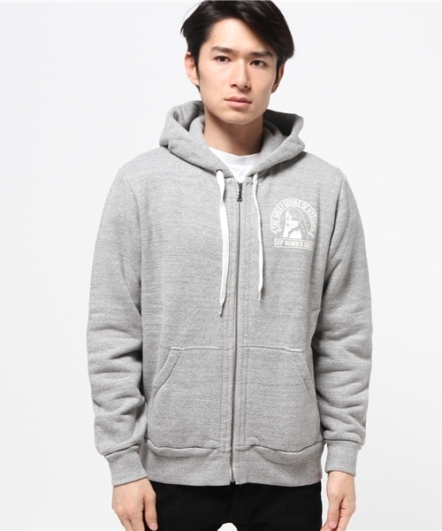 HYSTERIC GLAMOUR（ヒステリックグラマー）の「SOUND CLUB pt PK（パーカー・メンズ・トップグレー/チャコールグレー/ネイビー・SMALL/MEDIUM/LARGE）」の15枚目の写真