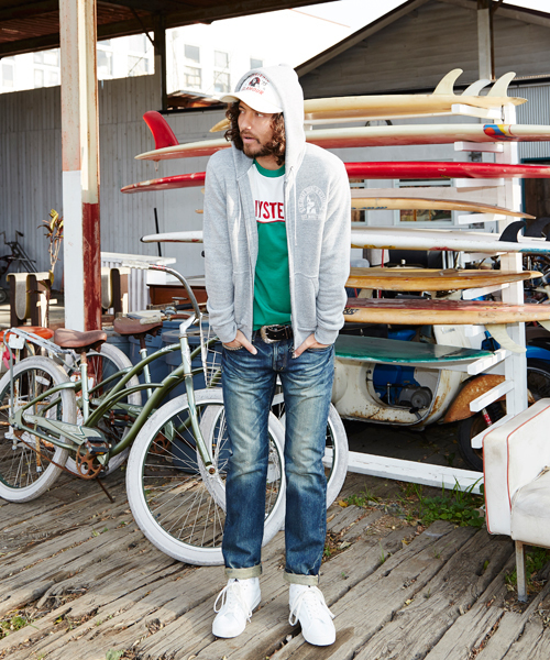 HYSTERIC GLAMOUR（ヒステリックグラマー）の「SOUND CLUB pt PK（パーカー・メンズ・トップグレー/チャコールグレー/ネイビー・SMALL/MEDIUM/LARGE）」の16枚目の写真