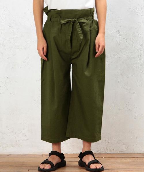 green label relaxing（グリーンレーベルリラクシング）の「SC LI/CO CANVAS SABAI パンツ◆（その他パンツ・メンズ・オリーブ/ネイビー・MEDIUM）」の13枚目の写真