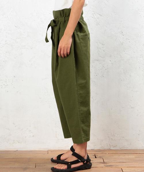 green label relaxing（グリーンレーベルリラクシング）の「SC LI/CO CANVAS SABAI パンツ◆（その他パンツ・メンズ・オリーブ/ネイビー・MEDIUM）」の14枚目の写真