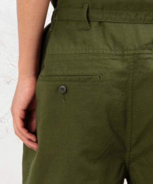 green label relaxing（グリーンレーベルリラクシング）の「SC LI/CO CANVAS SABAI パンツ◆（その他パンツ・メンズ・オリーブ/ネイビー・MEDIUM）」の8枚目の写真