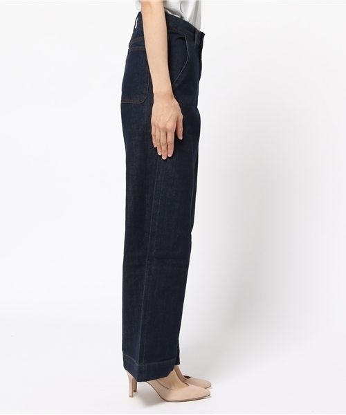titivate(ティティベイト)の「デニムワイドパンツ(デニムパンツ・レディース・ブルー/ブルー系その他・MEDIUM/SMALL/LARGE)」の4枚目の写真