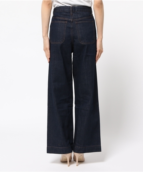 titivate(ティティベイト)の「デニムワイドパンツ(デニムパンツ・レディース・ブルー/ブルー系その他・MEDIUM/SMALL/LARGE)」の5枚目の写真