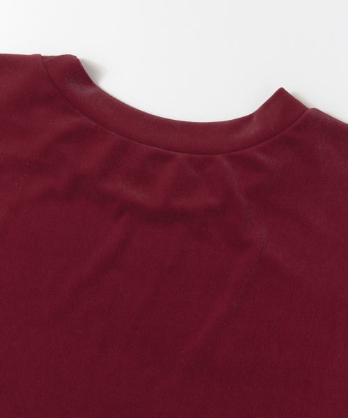 KBF（ケイビーエフ）の「KBF ベロアBIGTEE（Tシャツ/カットソー・レディース・ブルー/オフホワイト/ボルドー/ピンク系その他・ONE）」の22枚目の写真