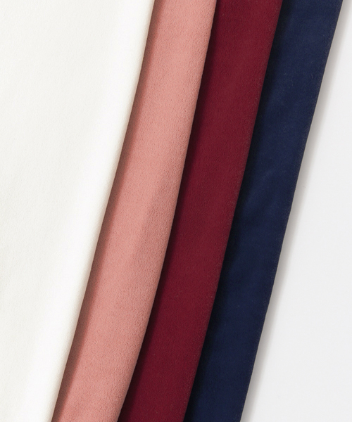 KBF（ケイビーエフ）の「KBF ベロアBIGTEE（Tシャツ/カットソー・レディース・ブルー/オフホワイト/ボルドー/ピンク系その他・ONE）」の12枚目の写真