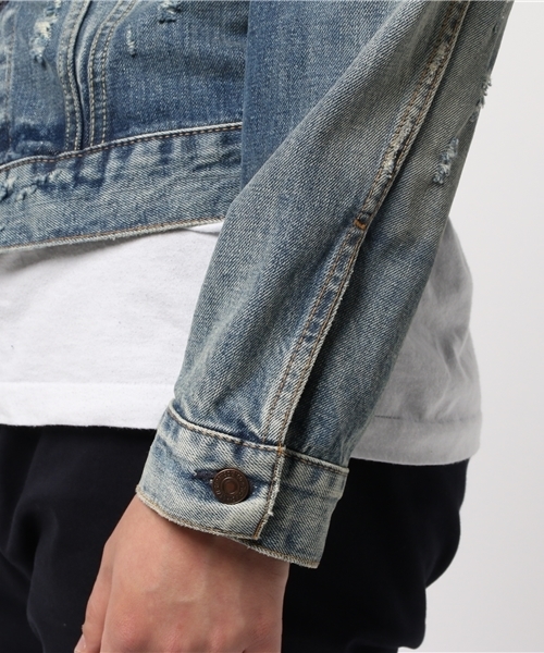 LEVI'S VINTAGE CLOTHING(リーバイスビンテージクロージング)の「LEVIS VINTAGE CLOTHING リーバイス ヴィンテージ クロージング 1967 トラッカージャケット(デニムジャケット・メンズ・インディゴブルー・S/M)」の6枚目の写真