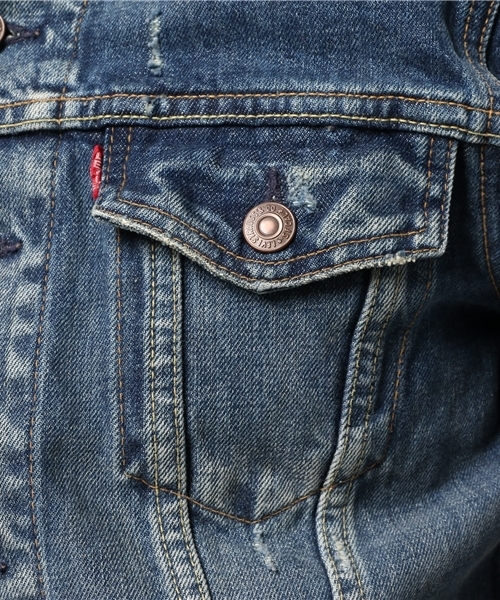 LEVI'S VINTAGE CLOTHING(リーバイスビンテージクロージング)の「LEVIS VINTAGE CLOTHING リーバイス ヴィンテージ クロージング 1967 トラッカージャケット(デニムジャケット・メンズ・インディゴブルー・S/M)」の7枚目の写真