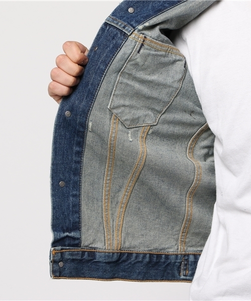 LEVI'S VINTAGE CLOTHING(リーバイスビンテージクロージング)の「LEVIS VINTAGE CLOTHING リーバイス ヴィンテージ クロージング 1967 トラッカージャケット(デニムジャケット・メンズ・インディゴブルー・S/M)」の8枚目の写真
