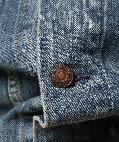 LEVI'S VINTAGE CLOTHING(リーバイスビンテージクロージング)の「LEVIS VINTAGE CLOTHING リーバイス ヴィンテージ クロージング 1967 トラッカージャケット(デニムジャケット・メンズ・インディゴブルー・S/M)」の9枚目の写真