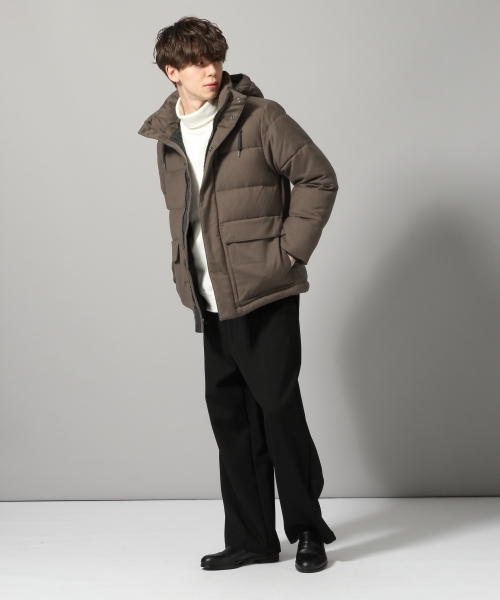 HARE(ハレ)の「ウールダウンブルゾン(HARE)(ブルゾン・メンズ・ブラック/グレー/ブラウン/レッド・LARGE/SMALL/MEDIUM)」の20枚目の写真