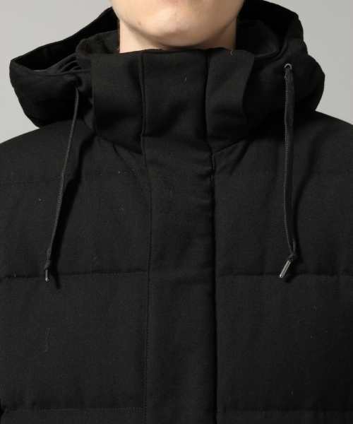 HARE(ハレ)の「ウールダウンブルゾン(HARE)(ブルゾン・メンズ・ブラック/グレー/ブラウン/レッド・LARGE/SMALL/MEDIUM)」の5枚目の写真