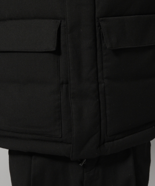 HARE(ハレ)の「ウールダウンブルゾン(HARE)(ブルゾン・メンズ・ブラック/グレー/ブラウン/レッド・LARGE/SMALL/MEDIUM)」の9枚目の写真