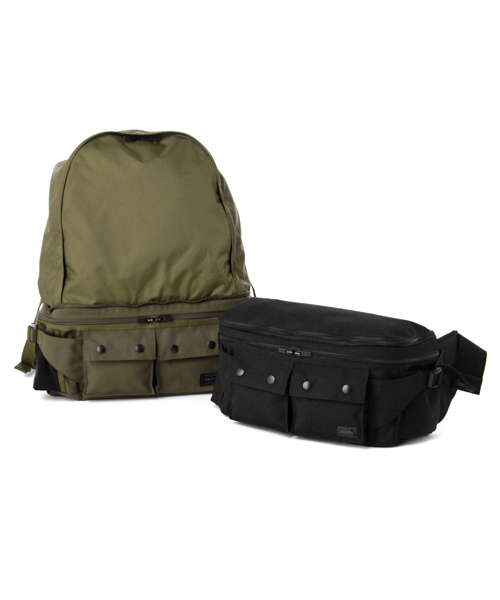 PORTER（ポーター）の「PORTER FLOW WAIST RUCK <B印 YOSHIDA SELECT