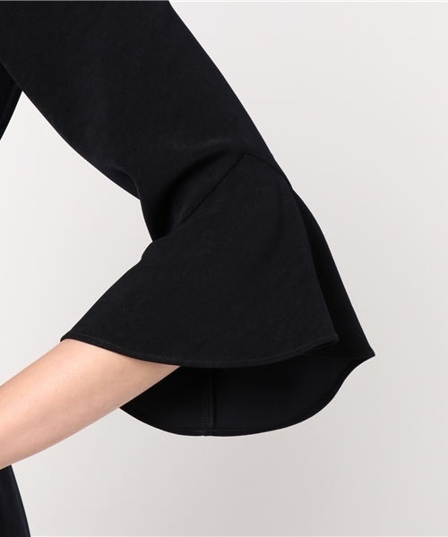 ketty（ケティ）の「スエードタッチダブルクロスワンピース（ワンピース・レディース・ネイビー/ベージュ・M(2)/L(3)）」の9枚目の写真