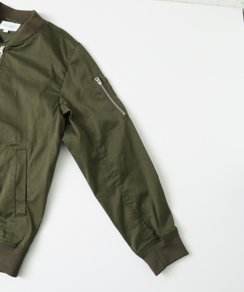 URBAN RESEARCH（アーバンリサーチ）の「UR MA-1（MA-1・メンズ・インディゴブルー/カーキ/ブラック・MEDIUM/LARGE）」の13枚目の写真