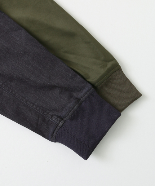 URBAN RESEARCH（アーバンリサーチ）の「UR MA-1（MA-1・メンズ・インディゴブルー/カーキ/ブラック・MEDIUM/LARGE）」の9枚目の写真