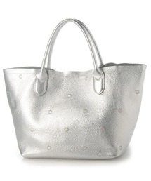 【新品】perche（ペルケ）本革シルバー クラッチバッグ perche｜ペルケのバッグ（シルバー/銀色系）通販 - ZOZOTOWN