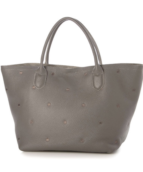 ペルケ perche / 牛革ドット刺繍トートバッグ（トートバッグ）｜perche