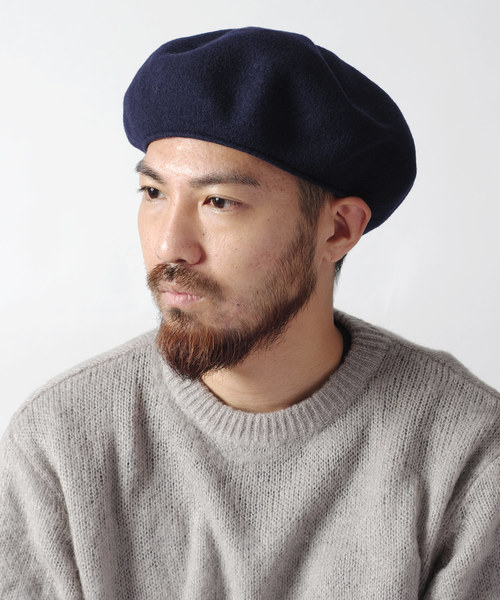 Racal ラカル の ウールベレー ハンチング ベレー帽 Wear
